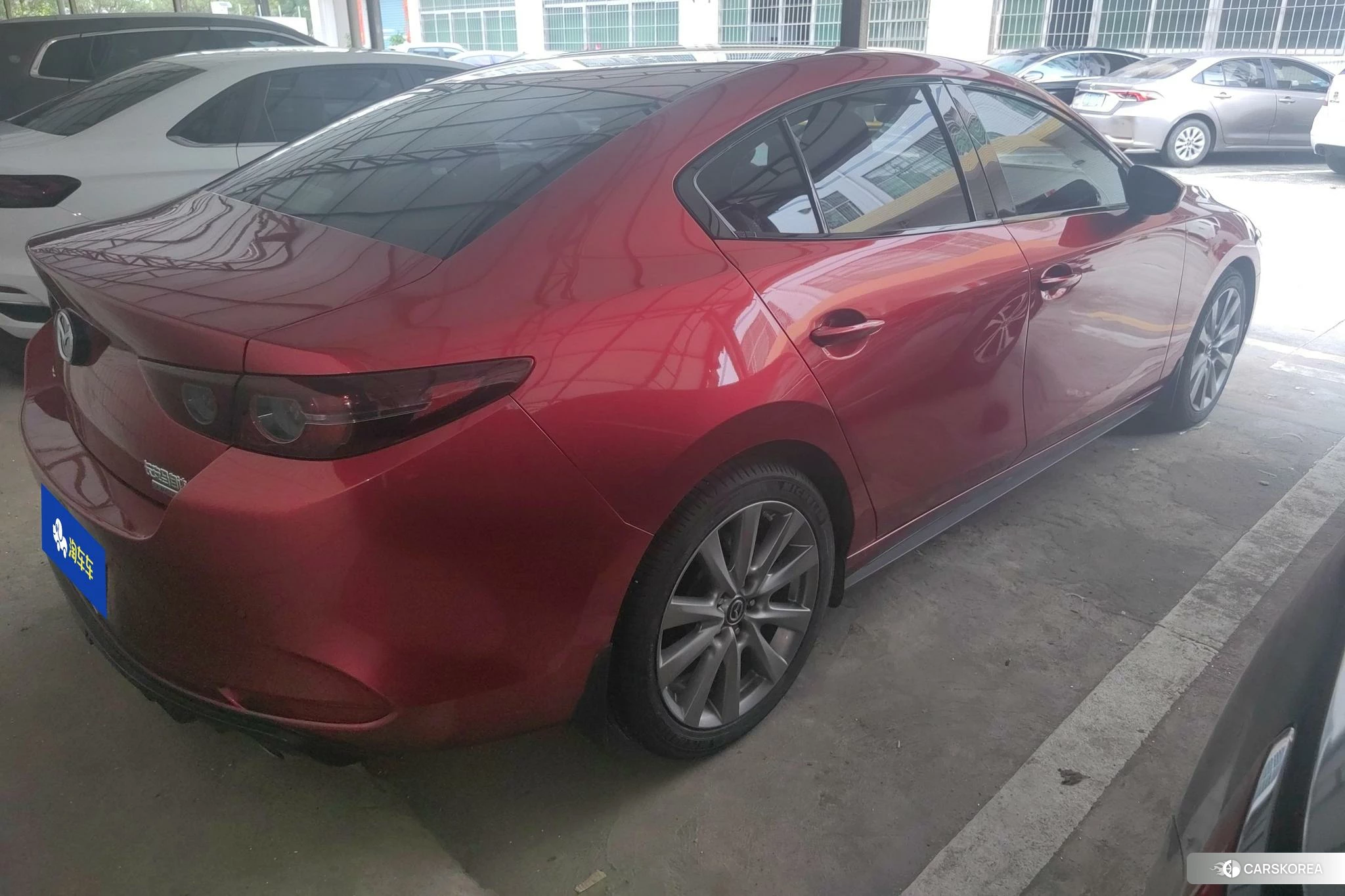 Mazda 3 Angkesaila 2021 Красный из Китая