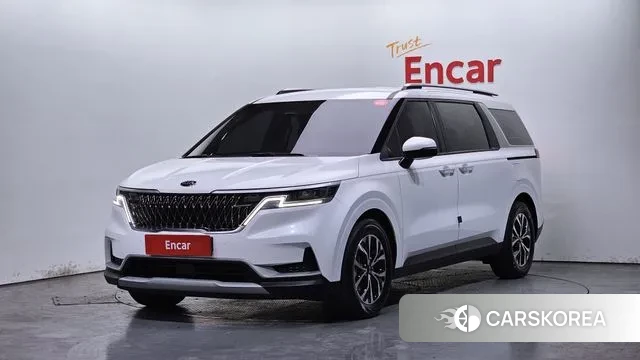 Kia Carnival 4th generation 2021 Белый из Кореи