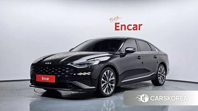 Kia K8 2021 Черный из Кореи