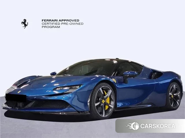 Ferrari SF90 Stradale 2023 Синий из Кореи