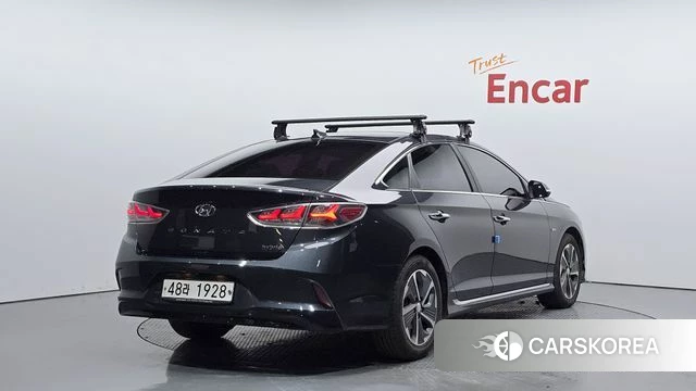 Hyundai Sonata New Rise Hybrid 2018 Серый из Кореи