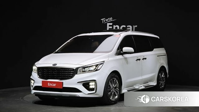 Kia The New Carnival 2018 Белый из Кореи