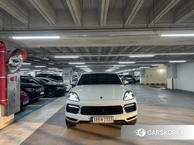 Porsche Cayenne (PO536) 2022 Белый из Кореи