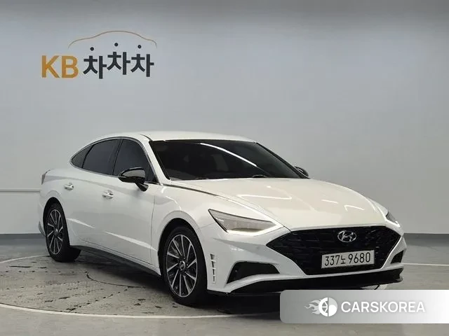 Hyundai Sonata (DN8) 2022 Белый из Кореи