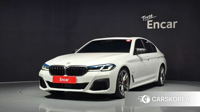 BMW 5 Series (G30) 2023 Белый из Кореи