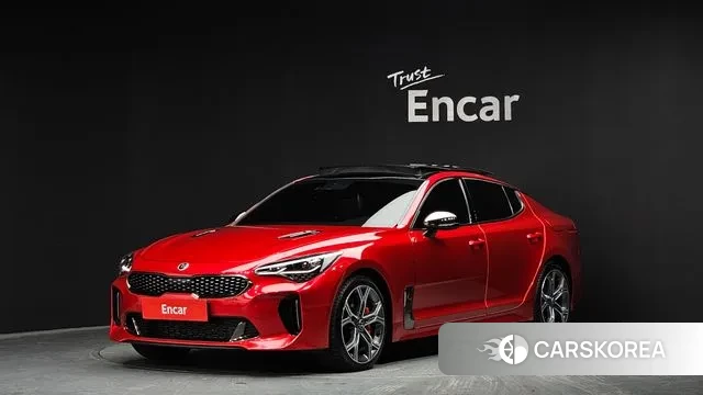 Kia Stinger 2020 Красный из Кореи