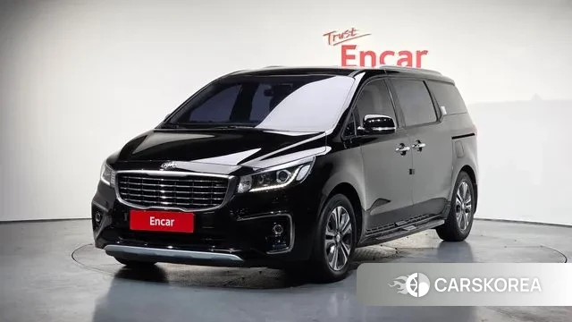 Kia The New Carnival 2018 Черный из Кореи