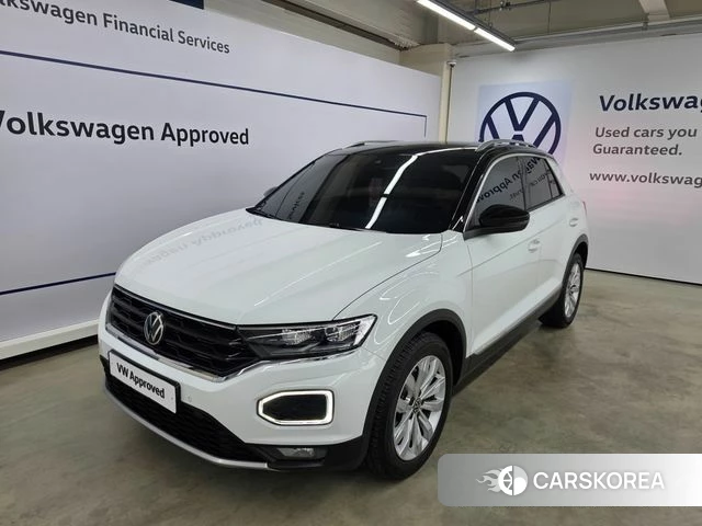Volkswagen T-Roc 2022 Белый из Кореи