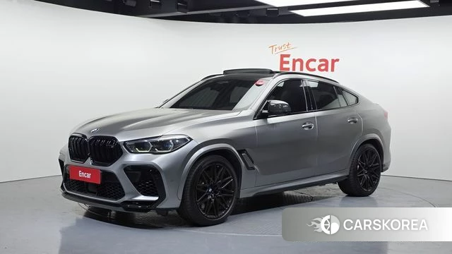 BMW X6M (G06) 2021 Серебристо-серый из Кореи