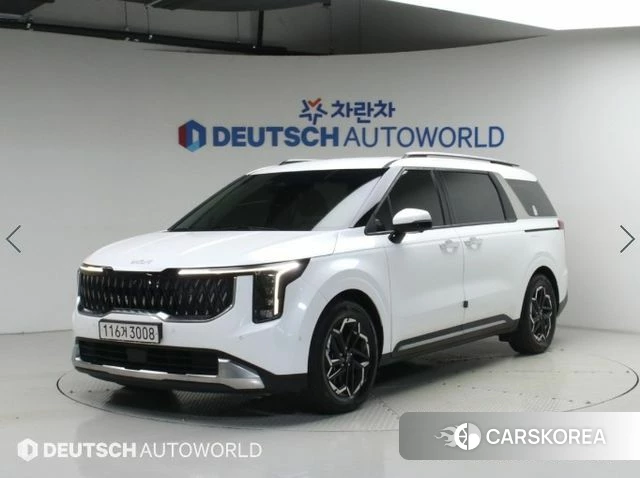 Kia The New Carnival 4th Generation 2023 Белый из Кореи