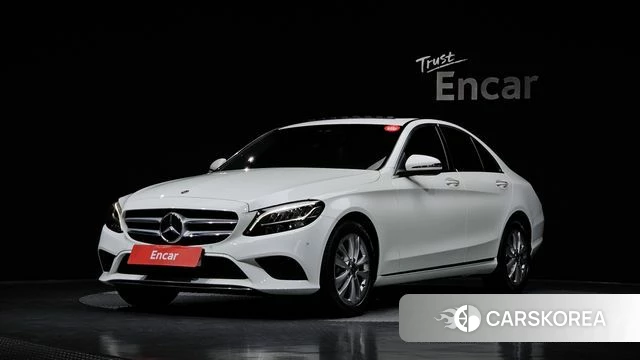 Mercedes-Benz C-Class W205 2020 Белый из Кореи