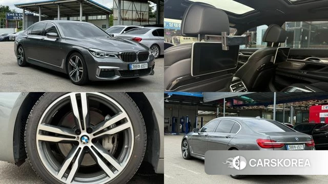 BMW 7 Series (G11) 2018 Серый из Кореи