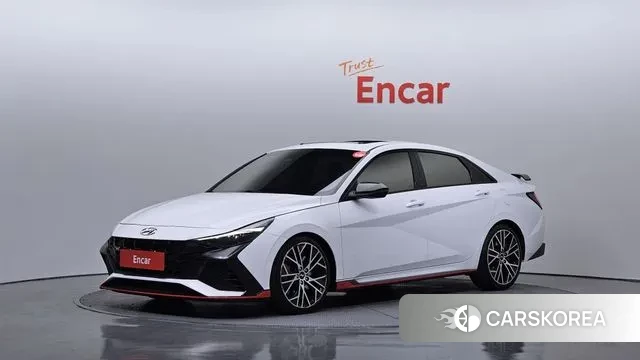 Hyundai Avante (CN7) 2022 Белый из Кореи