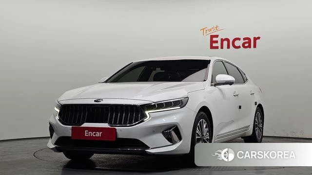 Kia K7 Premier Hybrid 2021 Белый из Кореи