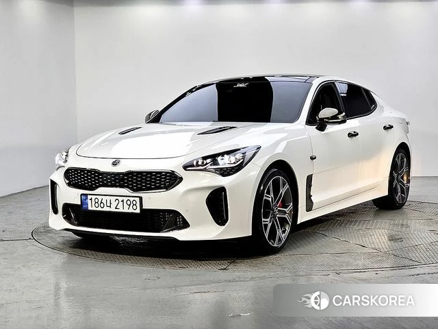 Kia Stinger 2018 Белый из Кореи