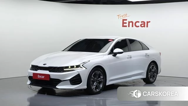 Kia K5 3rd generation 2021 Белый из Кореи