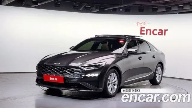 Kia K8 2021 Серый из Кореи