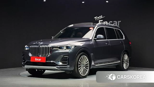 BMW X7 (G07) 2021 Серый из Кореи