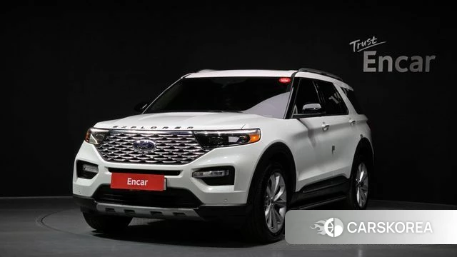 Ford Explorer 6th Generation 2021 Белый из Кореи