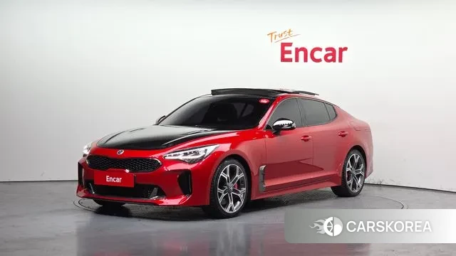 Kia Stinger 2019 Красный из Кореи