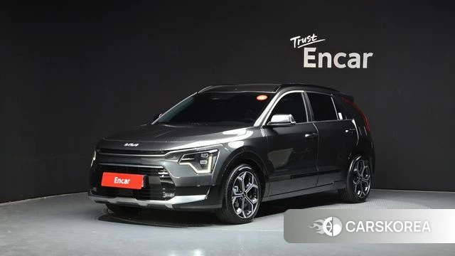 Kia Di Ol Nu Niro 2022 Серый из Кореи