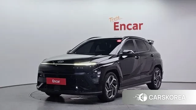 Hyundai Kona (SX2) 2023 Черный из Кореи