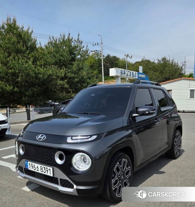 Hyundai Casper 2022 Серый из Кореи