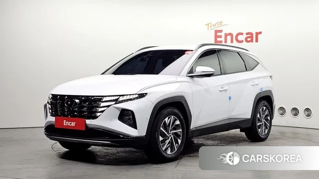 Hyundai Tucson Hybrid (NX4) 2022 Белый из Кореи