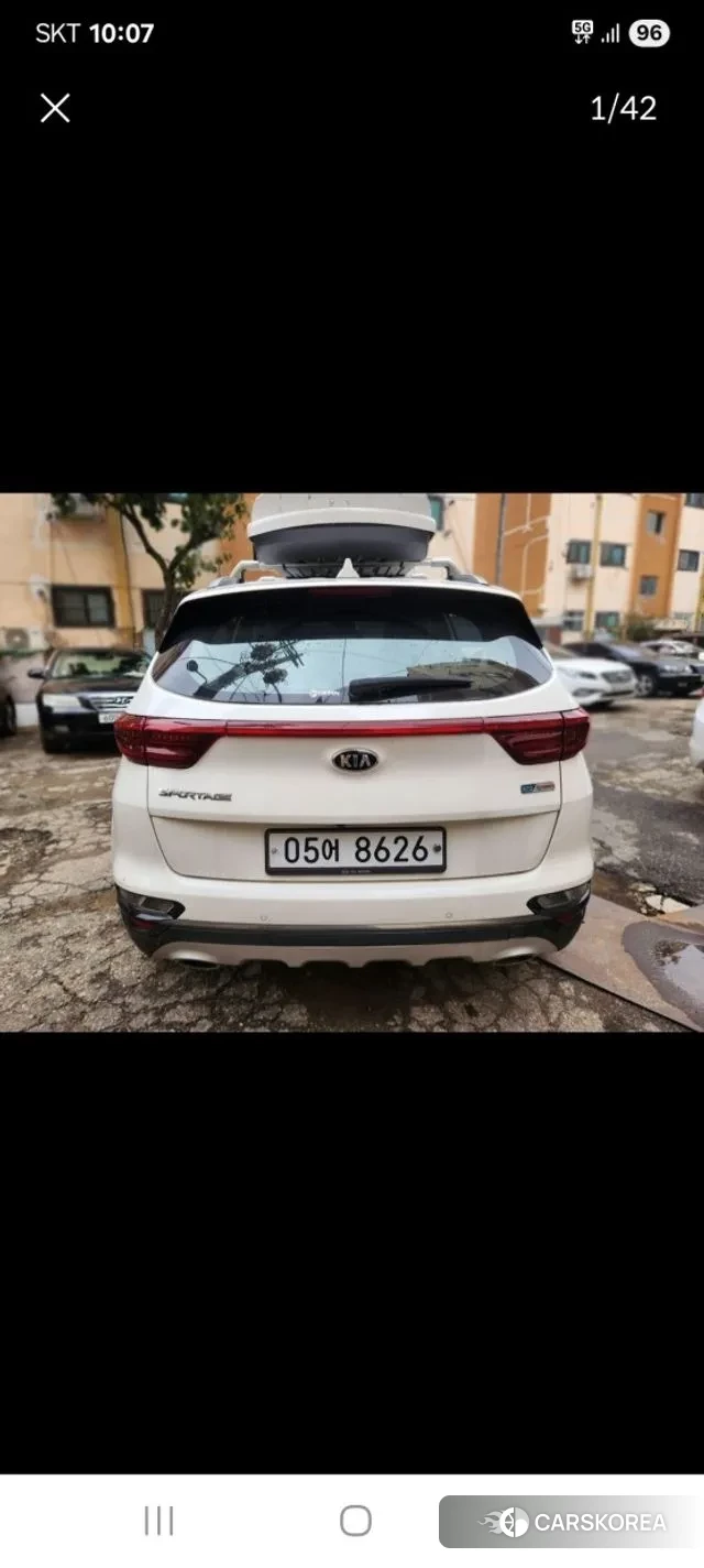 Kia Sportage The Bold 2019 Белый из Кореи