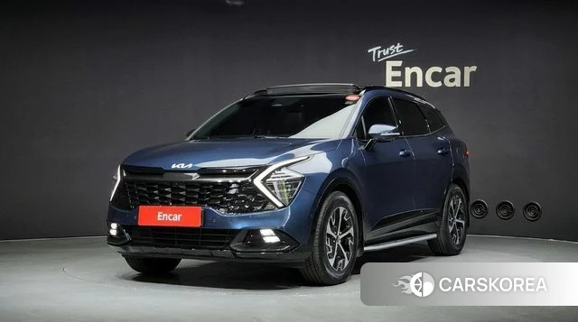 Kia Sportage 5th Generation Hybrid 2022 Синий из Кореи