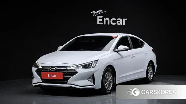 Hyundai The New Avante AD 2019 Белый из Кореи