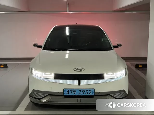 Hyundai Ionic 5 2021 Белый из Кореи