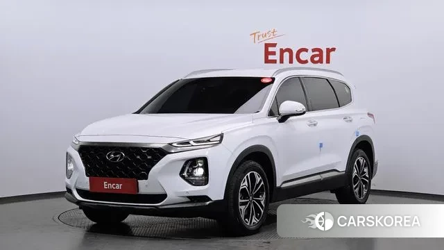 Hyundai Santa Fe TM 2019 Белый из Кореи