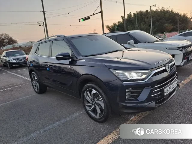 Ssangyong Beautiful Korando 2020 Синий из Кореи