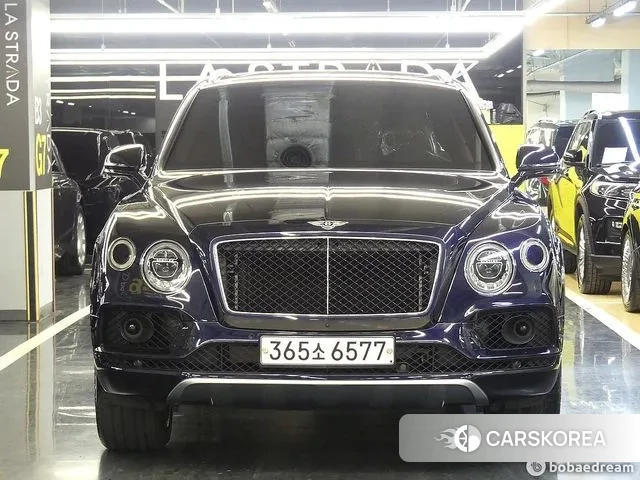 Bentley Bentayga 2020 Синий из Кореи