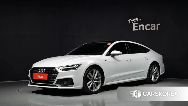 Audi A7 (4K) 2020 Белый из Кореи