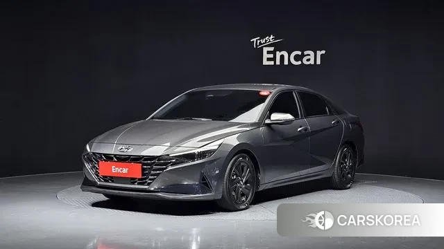 Hyundai Avante (CN7) 2022 Серый из Кореи