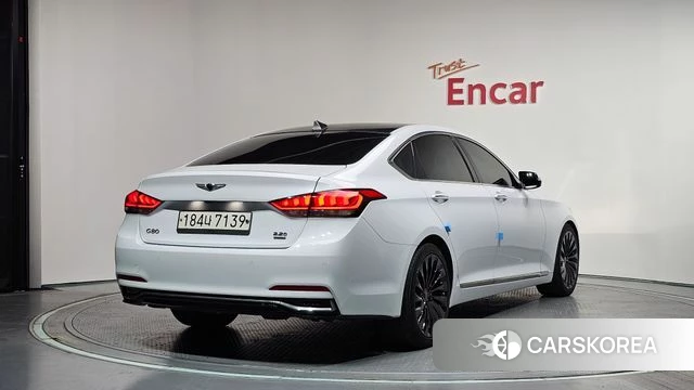 Genesis G80 2018 Белый из Кореи
