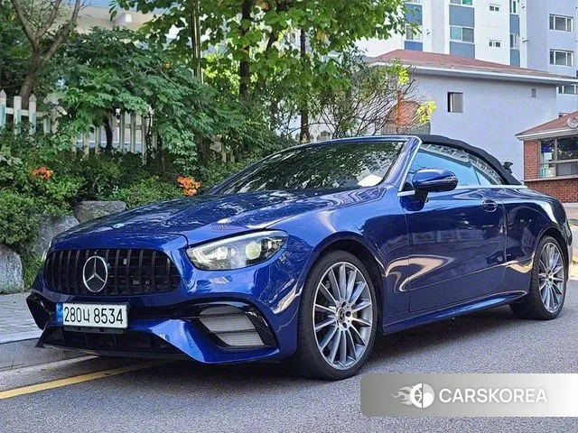 Mercedes-Benz E-Class W213 2021 Синий из Кореи