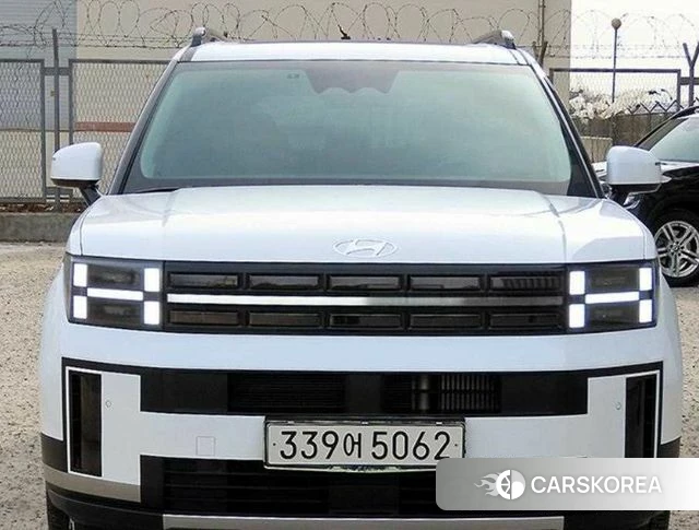 Hyundai Santa Fe (MX5) 2024 Белый из Кореи