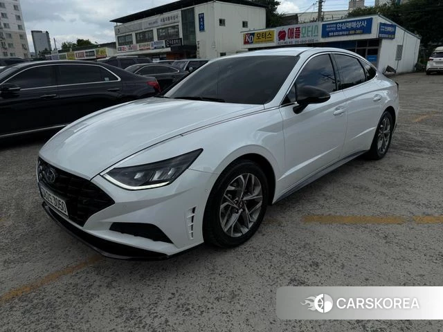 Hyundai Sonata (DN8) 2021 Белый из Кореи