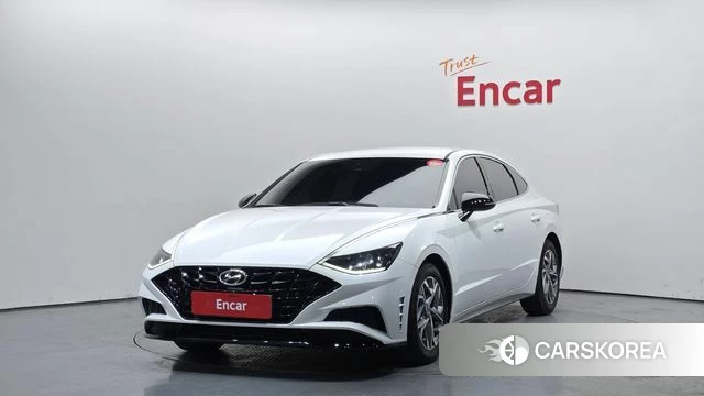 Hyundai Sonata (DN8) 2022 Белый из Кореи