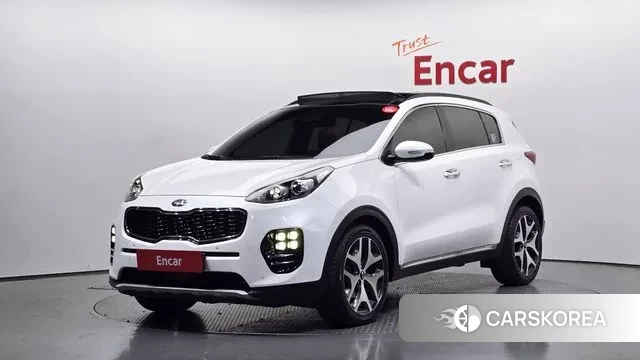 Kia Sportage 4th Generation 2018 Белый из Кореи