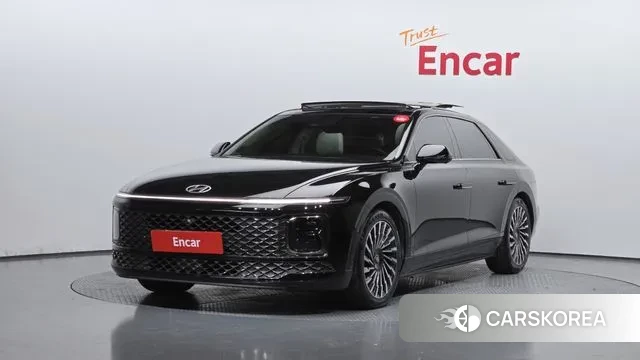 Hyundai Grandeur Hybrid (GN7) 2023 Черный из Кореи