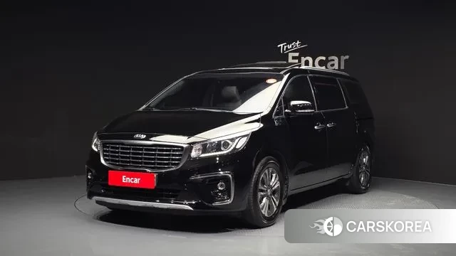 Kia The New Carnival 2019 Черный из Кореи