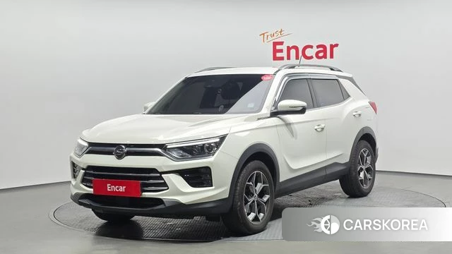 Ssangyong Beautiful Korando 2020 Белый из Кореи