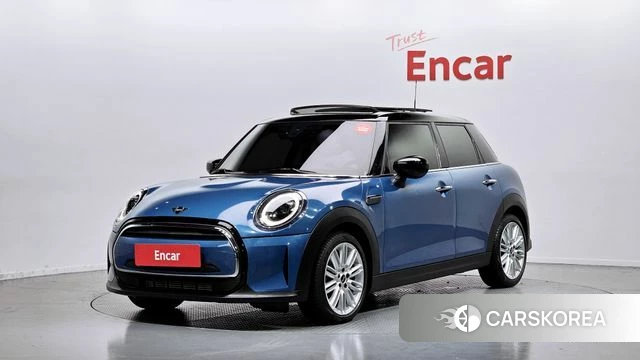 Mini Cooper 2022 Синий из Кореи