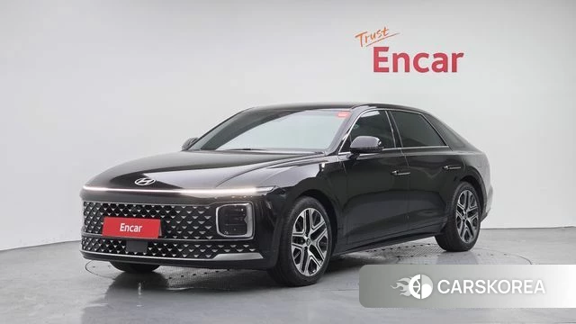 Hyundai Grandeur Hybrid (GN7) 2024 Черный из Кореи