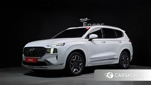 Hyundai The New Santa Fe 2021 Белый из Кореи