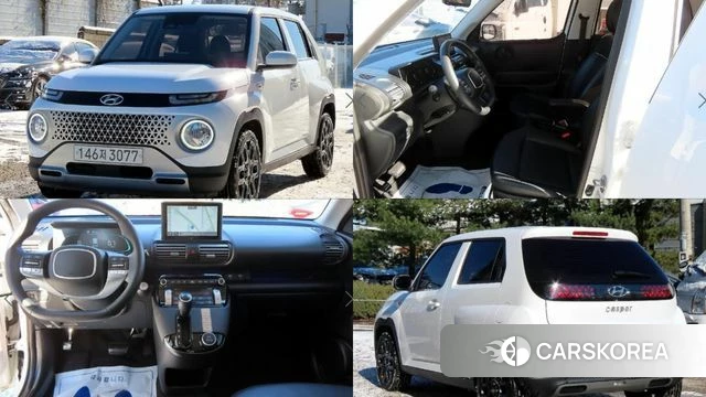 Hyundai Casper 2021 Белый из Кореи